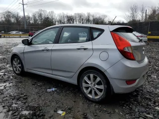 2012 Hyundai Accent SE with VIN KMHCU5AE8CU041123, listed as a Copart auction lot 42913995 with 130,141 mi miles and Non Repairable. Bid and sale history available at carsss.com. Image 2.