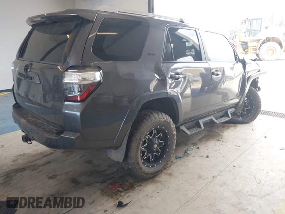 2018 Toyota 4Runner SR5 with VIN JTEBU5JR7J5550156, listed as a IAAI auction lot 41838265 with 171,242 mi miles and . Bid and sale history available at DreamBid. Image 4.