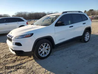 2016 Jeep Cherokee Altitude with VIN 1C4PJLAB8GW264796, listed as a Copart auction lot 88170625 with 89,322 mi miles and Salvage Title. Bid and sale history available at carsss.com. Image 1.
