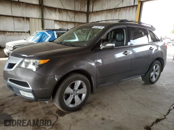 2010 Acura MDX with VIN 2HNYD2H29AH533769, listed as a Copart auction lot 49203775 with 175,045 mi miles and Salvage Title. Bid and sale history available at carsss.com. Image 1.