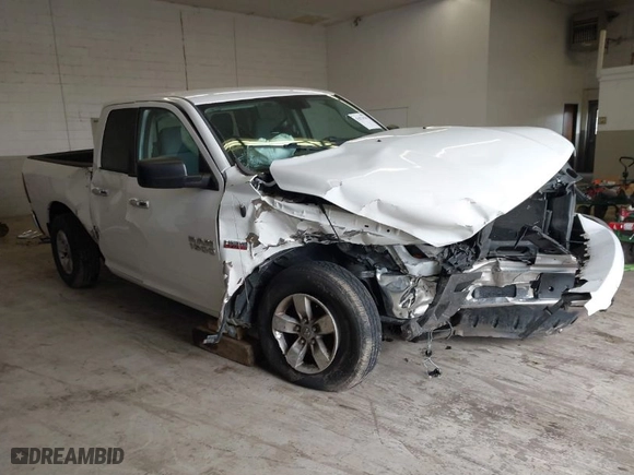 2016 Ram 1500 Big Horn with VIN 1C6RR7GTXGS384302, listed as a IAAI auction lot 41876541 with 97,739 mi miles. Bid and sale history available at carsss.com. Image 1.