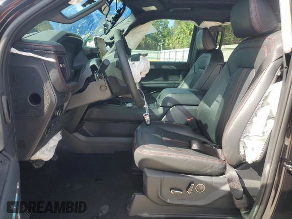 2024 Ford Expedition Max Limited with VIN 1FMJK2A83REB14942, listed as a Copart auction lot 53017715 with 9,928 mi miles and Salvage title. Bid and sale history available at DreamBid. Image 7.