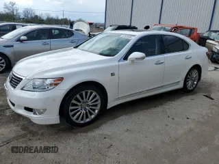 2010 Lexus LS 460 with VIN JTHBL5EFXA5097219, listed as a Copart auction lot 52623605 with 147,710 mi miles and Non repairable. Bid and sale history available at DreamBid. Image 1.