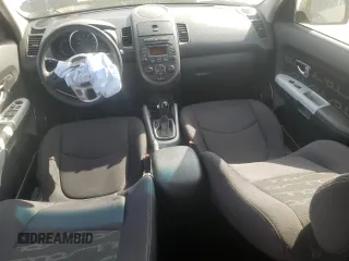 2012 Kia Soul + with VIN KNDJT2A67C7353440, listed as a Copart auction lot 50378265 with 46,719 mi miles and Salvage Title. Bid and sale history available at DreamBid. Image 8.