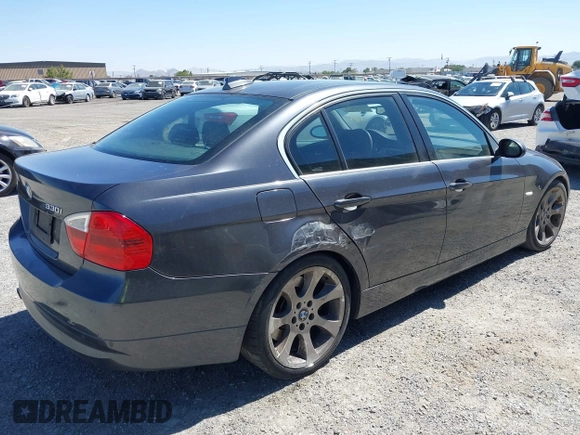 2006 BMW 3 Series 330i with VIN WBAVB33596PS11719, listed as a IAAI auction lot 42542636 with 204,821 mi miles and . Bid and sale history available at DreamBid. Image 4.