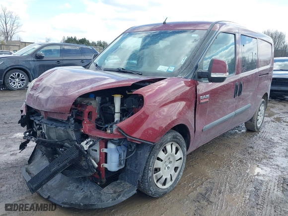 2016 Ram ProMaster City Cargo Van Tradesman SLT with VIN ZFBERFBT5G6B24607, listed as a IAAI auction lot 42002282 with 60,636 mi miles. Bid and sale history available at carsss.com. Image 18.
