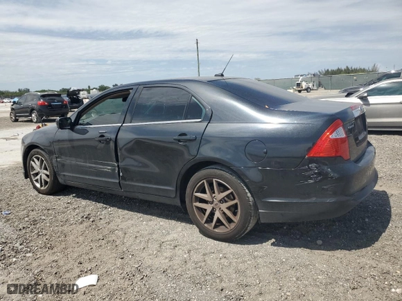 2011 Ford Fusion SEL with VIN 3FAHP0JA3BR323330, listed as a Copart auction lot 49488995 with 158,655 mi miles and Salvage Title. Bid and sale history available at carsss.com. Image 2.
