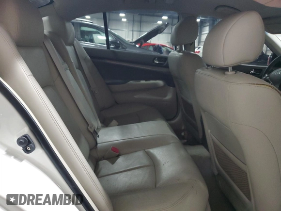 2011 Infiniti G25 x z VIN JN1DV6ARXBM652576, wystawiony jako Copart lot #45913105 z przebiegiem Nie podano mil oraz Szkoda całkowita • Salvage title. Historia ofert i sprzedaży dostępna na DreamBid. Obrazek 10.
