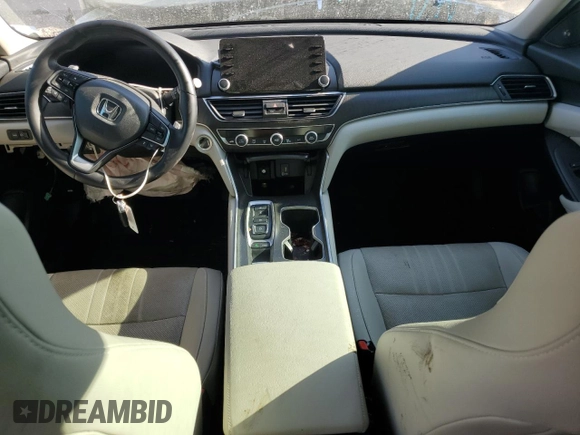 2020 Honda Accord EX-L with VIN 1HGCV2F53LA009921, listed as a Copart auction lot 62404045 with 48,763 mi miles and Salvage title. Bid and sale history available at DreamBid. Image 8.