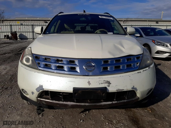 2004 Nissan Murano SL with VIN JN8AZ08W54W340366, listed as a Copart auction lot 85170354 with 182,682 mi miles and Clean Title. Bid and sale history available at carsss.com. Image 5.