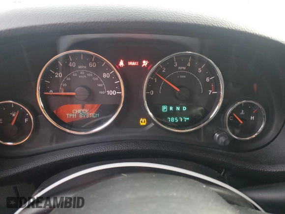 2018 Jeep Wrangler JK Unlimited Sport S with VIN 1C4BJWDG4JL854814, listed as a Copart auction lot 85487214 with 78,577 mi miles and Salvage Title. Bid and sale history available at carsss.com. Image 9.
