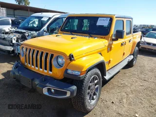 2021 Jeep Gladiator Overland z VIN 1C6HJTFG3ML552660, wystawiony jako IAAI lot #41636232 z przebiegiem 37 769 mil mil oraz . Historia ofert i sprzedaży dostępna na DreamBid. Obrazek 18.