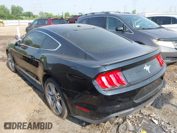 2019 Ford Mustang EcoBoost with VIN 1FA6P8TH0K5163443, listed as a IAAI auction lot 42452617 with 87,833 mi miles and . Bid and sale history available at DreamBid. Image 3.