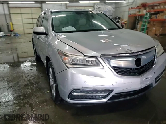 2015 Acura MDX Advance/Entertainment Pkg with VIN 5FRYD4H83FB025959, listed as a Copart auction lot 44531155 with 168,378 mi miles and Salvage Title. Bid and sale history available at carsss.com. Image 14.