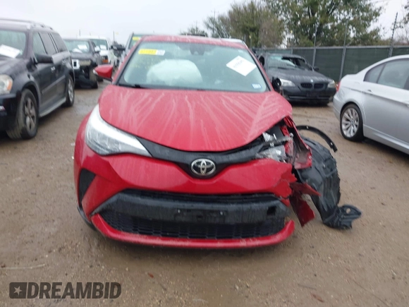 2020 Toyota C-HR LE with VIN JTNKHMBX4L1067648, listed as a IAAI auction lot 41556302 with 64,698 mi miles. Bid and sale history available at carsss.com. Image 11.