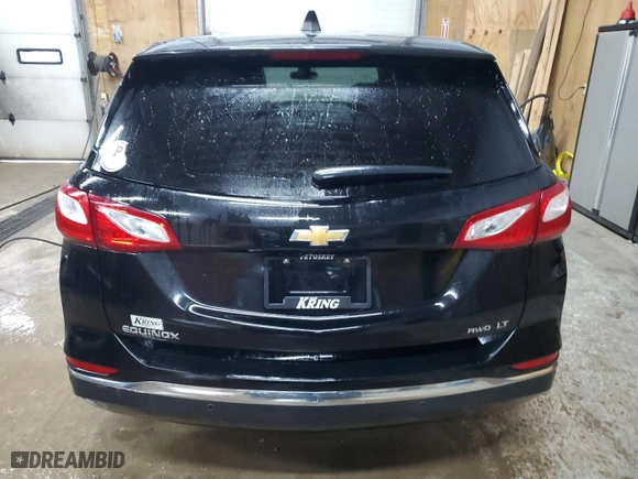 2021 Chevrolet Equinox LT with VIN 3GNAXUEV5ML349621, listed as a Copart auction lot 45668185 with 35,837 mi miles and Salvage Title. Bid and sale history available at carsss.com. Image 6.