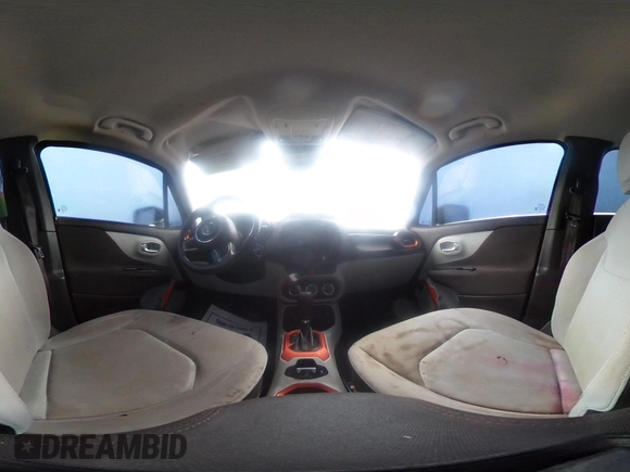 2015 Jeep Renegade Latitude with VIN ZACCJBBT8FPB88024, listed as a IAAI auction lot 41851478 with 119,773 mi miles and . Bid and sale history available at DreamBid. Image 18.
