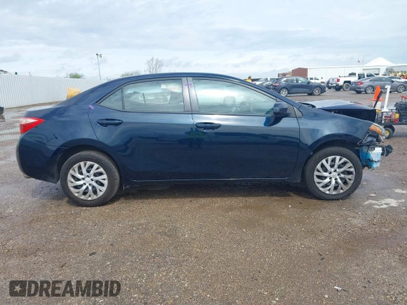 2019 Toyota Corolla L with VIN 5YFBURHE5KP874211, listed as a IAAI auction lot 41904269 with 109,217 mi miles. Bid and sale history available at carsss.com. Image 13.