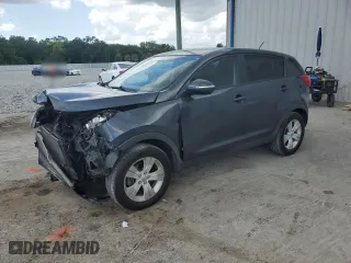 2012 Kia Sportage LX with VIN KNDPB3A23C7209027, listed as a Copart auction lot 52500555 with 81,443 mi miles and Salvage Title. Bid and sale history available at carsss.com. Image 1.