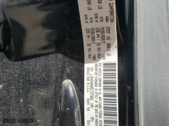 2005 Jeep Grand Cherokee Laredo with VIN 1J4HS48N05C727062, listed as a Copart auction lot 49236085 with 0 mi miles and Salvage Title. Bid and sale history available at carsss.com. Image 13.