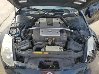 2007 Nissan 350Z with VIN JN1BZ34D97M504887, listed as a Copart auction lot 77140104 with 115,128 mi miles and Salvage Title. Bid and sale history available at DreamBid. Image 11.