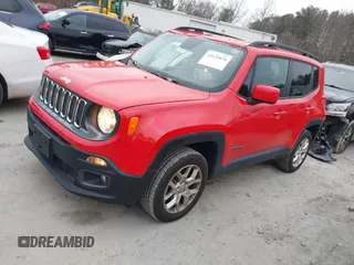 2016 Jeep Renegade Latitude with VIN ZACCJBBT0GPD91071, listed as a IAAI auction lot 41620076 with 94,972 mi miles and . Bid and sale history available at DreamBid. Image 17.