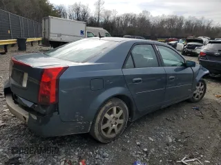 2006 Cadillac CTS with VIN 1G6DM57T660161676, listed as a Copart auction lot 43143275 with 145,814 mi miles and Salvage Title. Bid and sale history available at carsss.com. Image 3.