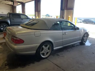 2002 Mercedes-Benz CLK 320/430 with VIN WDBLK70G92T123342, listed as a Copart auction lot 55802905 with 93,991 mi miles and Salvage Title. Bid and sale history available at DreamBid. Image 3.