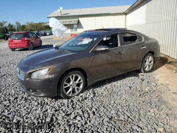 2013 Nissan Maxima SV with VIN 1N4AA5AP4DC811286, listed as a Copart auction lot 52349505 with Not Provided miles and Salvage Title. Bid and sale history available at DreamBid. Image 1.