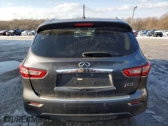 2013 Infiniti JX35 with VIN 5N1AL0MM1DC353646, listed as a Copart auction lot 42265835 with 153,412 mi miles and Clean Title. Bid and sale history available at carsss.com. Image 6.