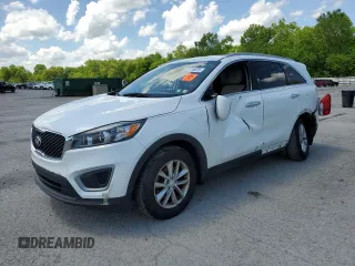 2017 Kia Sorento LX with VIN 5XYPG4A56HG305990, listed as a Copart auction lot 57118975 with 152,313 mi miles and Salvage title. Bid and sale history available at DreamBid. Image 1.