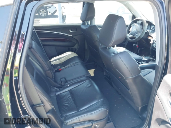 2016 Acura MDX with VIN 5FRYD3H2XGB019308, listed as a IAAI auction lot 41914816 with 1 mi miles. Bid and sale history available at carsss.com. Image 8.