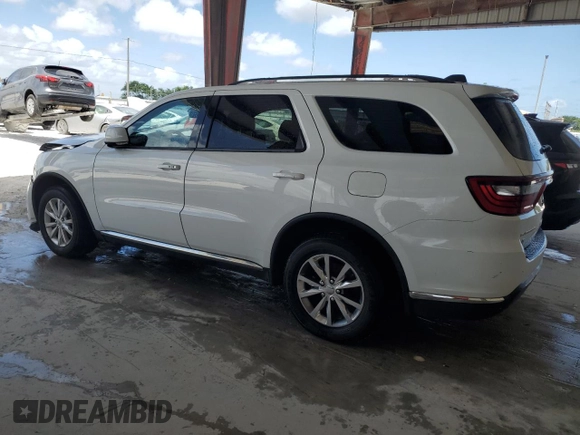 2015 Dodge Durango Limited with VIN 1C4RDHDG1FC800945, listed as a Copart auction lot 53550525 with 122,330 mi miles and Salvage Title. Bid and sale history available at carsss.com. Image 2.