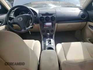 2006 Mazda 6 S Sport VE with VIN 1YVHP82D865M04666, listed as a Copart auction lot 51574375 with 130,021 mi miles and Salvage Title. Bid and sale history available at carsss.com. Image 8.