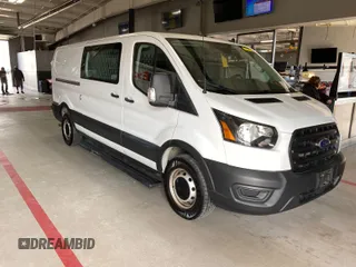 2020 Ford Transit Cargo with VIN 1FTBR1Y87LKA53852, listed as a IAAI auction lot 42300106 with 89,023 mi miles and . Bid and sale history available at DreamBid. Image 24.