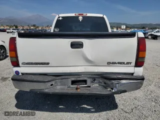 2002 Chevrolet Silverado 1500 LT with VIN 2GCEC19T521364308, listed as a Copart auction lot 54184255 with 186,478 mi miles and Salvage Title. Bid and sale history available at carsss.com. Image 6.