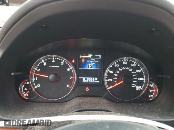 2014 Subaru Outback Limited Power Moon with VIN 4S4BRDKC9E2201559, listed as a Copart auction lot 62074545 with 81,566 mi miles and Salvage title. Bid and sale history available at DreamBid. Image 9.