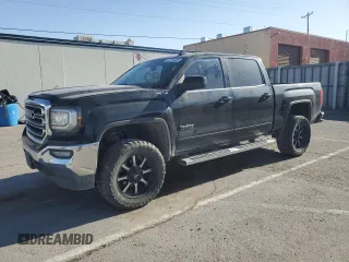 2017 GMC Sierra 1500 SLE with VIN 3GTU2MEC5HG377209, listed as a Copart auction lot 49114485 with 125,877 mi miles and Clean Title. Bid and sale history available at DreamBid. Image 1.
