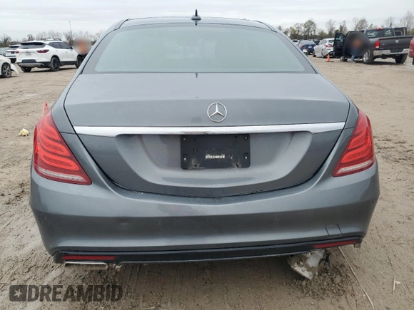 2017 Mercedes-Benz S 550 with VIN WDDUG8FB0HA298971, listed as a Copart auction lot 88958575 with 51,426 mi miles and Salvage Title. Bid and sale history available at carsss.com. Image 6.