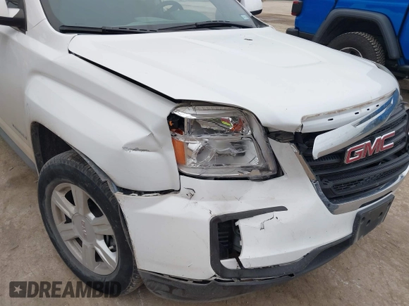 2016 GMC Terrain SLE with VIN 2GKALMEK5G6346211, listed as a IAAI auction lot 41260113 with 28,229 mi miles and . Bid and sale history available at carsss.com. Image 6.
