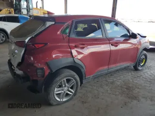 2022 Hyundai Kona Preferred with VIN KM8K22AB1NU820579, listed as a Copart auction lot 55270415 with Not Provided miles and Salvage Title. Bid and sale history available at carsss.com. Image 3.