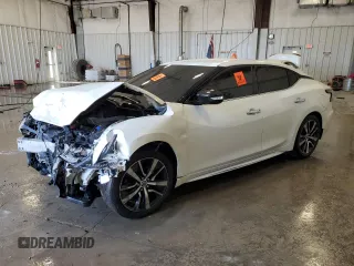 2020 Nissan Maxima SV with VIN 1N4AA6CVXLC372417, listed as a Copart auction lot 49233275 with 64,200 mi miles and Non Repairable. Bid and sale history available at carsss.com. Image 1.