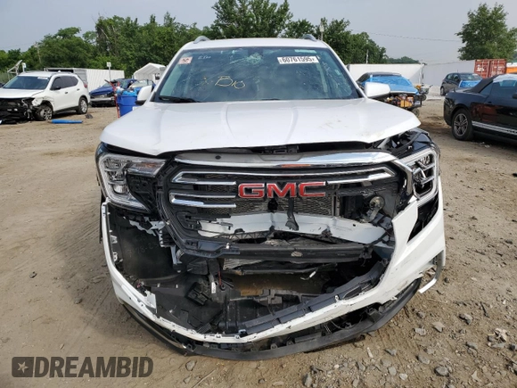 2024 GMC Terrain SLT z VIN 3GKALVEG7RL154756, wystawiony jako Copart lot #60761595 z przebiegiem 26 552 mil mil oraz Nie do naprawy • Non repairable. Historia ofert i sprzedaży dostępna na DreamBid. Obrazek 5.