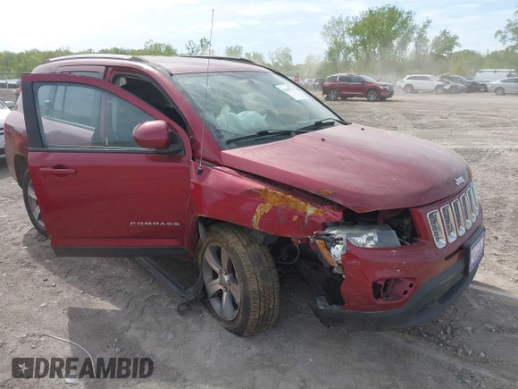2017 Jeep Compass High Altitude with VIN 1C4NJDEB1HD154760, listed as a IAAI auction lot 42247771 with 201,429 mi miles and . Bid and sale history available at DreamBid. Image 1.