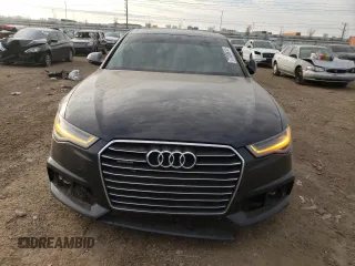 2017 Audi A6 Premium with VIN WAUF8AFC2HN059587, listed as a Copart auction lot 77209814 with 94,537 mi miles and Salvage Title. Bid and sale history available at carsss.com. Image 5.