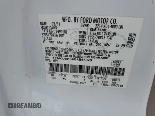 2011 Ford Escape Hybrid z VIN 1FMCU5K34BKB66370, wystawiony jako Copart lot #53090685 z przebiegiem 251 409 mil mil oraz Szkoda całkowita • Salvage title. Historia ofert i sprzedaży dostępna na DreamBid. Obrazek 13.