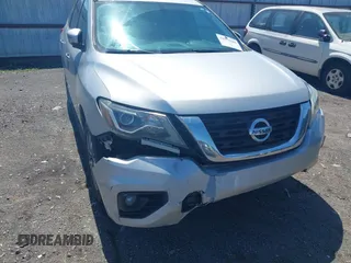 2018 Nissan Pathfinder SL with VIN 5N1DR2MN6JC605063, listed as a IAAI auction lot 41971664 with 99,505 mi miles. Bid and sale history available at carsss.com. Image 6.