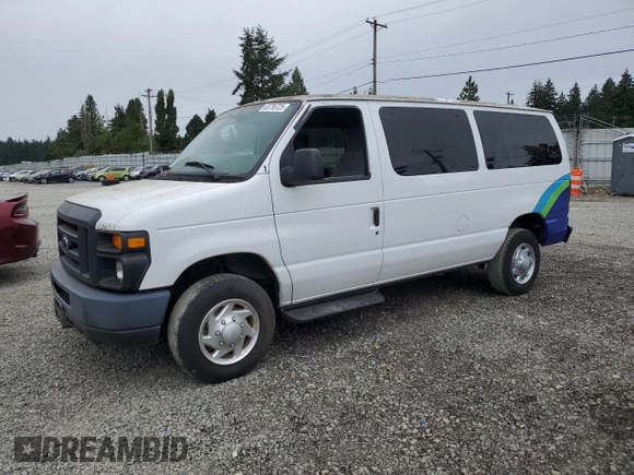 2013 Ford Econoline Passenger XL with VIN 1FBNE3BL5DDA71729, listed as a Copart auction lot 63756725 with 119,952 mi miles and Clean title. Bid and sale history available at DreamBid. Image 1.