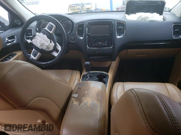 2011 Dodge Durango Citadel with VIN 1D4RD5GG4BC711295, listed as a Copart auction lot 71058884 with 208,639 mi miles and Salvage title. Bid and sale history available at DreamBid. Image 8.