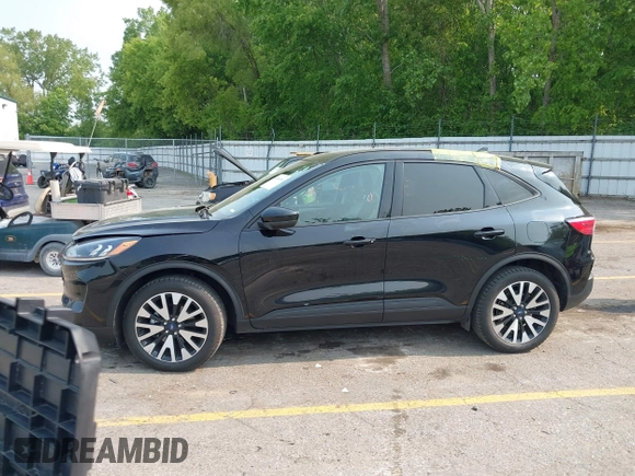 2020 Ford Escape SE Sport Hybrid with VIN 1FMCU9BZ4LUC25970, listed as a IAAI auction lot 42404984 with 102,651 mi miles and . Bid and sale history available at DreamBid. Image 14.